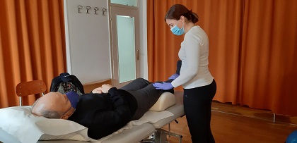 Helana Kostešić Bacc.physioth. provodi program vježbi 15 dana nakon operacije Helana Kostešić Bacc.physioth. provodi program vježbi 15 dana nakon operacije